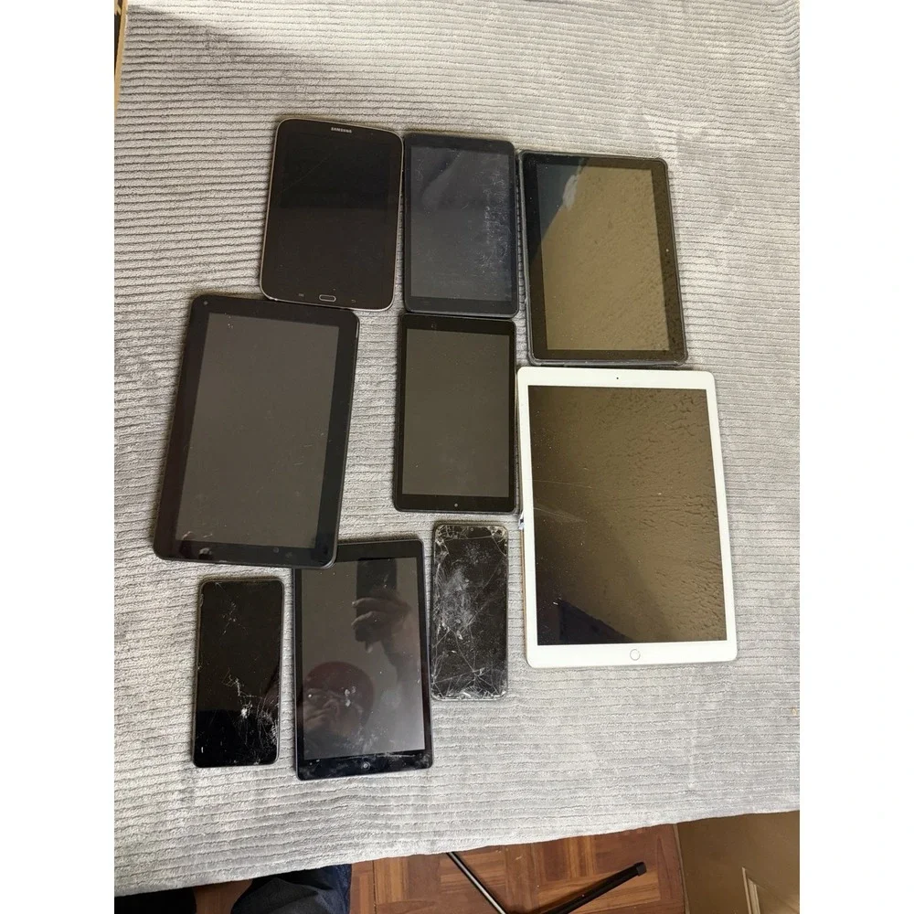 Lot Of Tablets And Phones Read